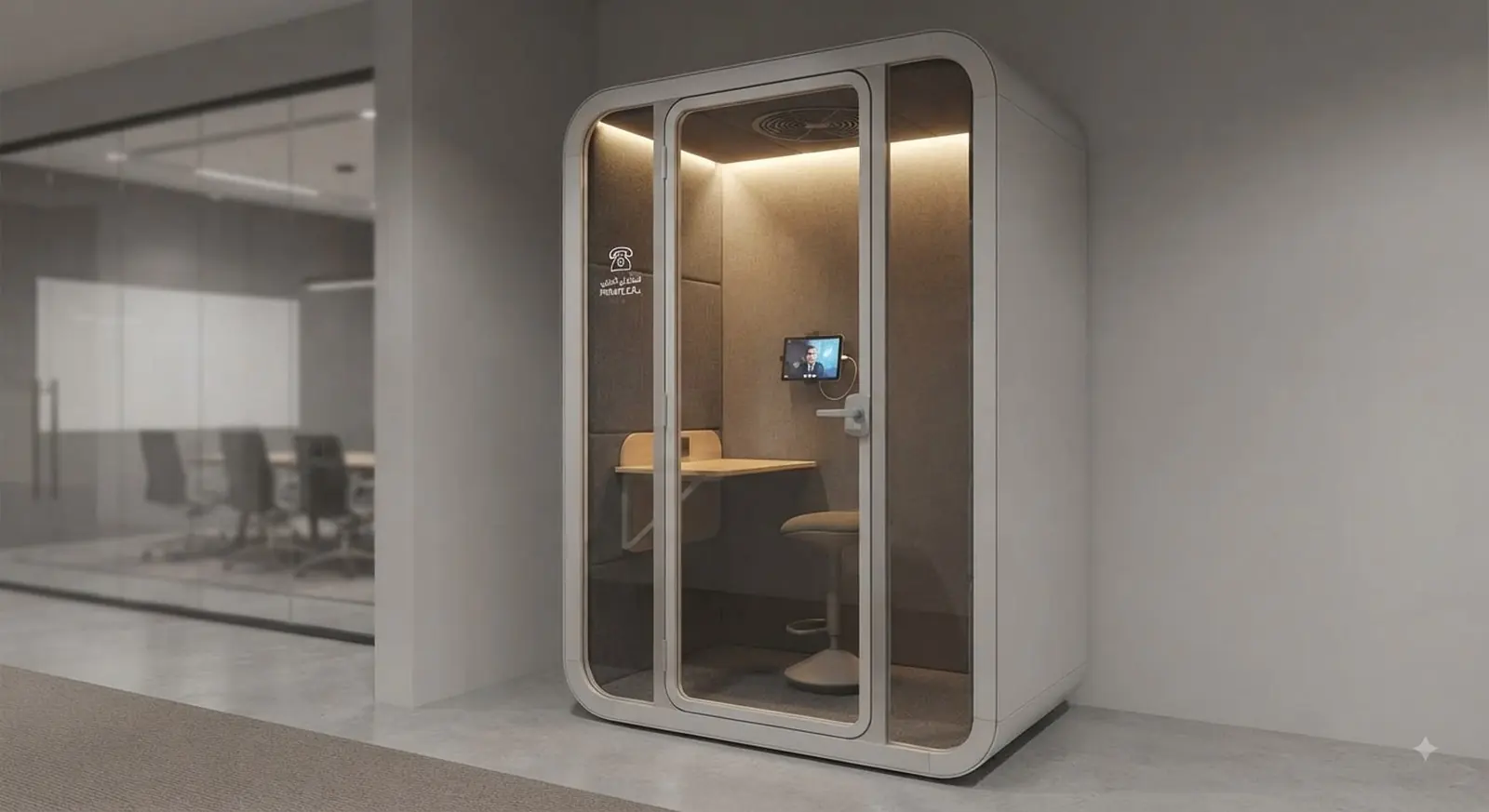 Meeting rooms and shared areas